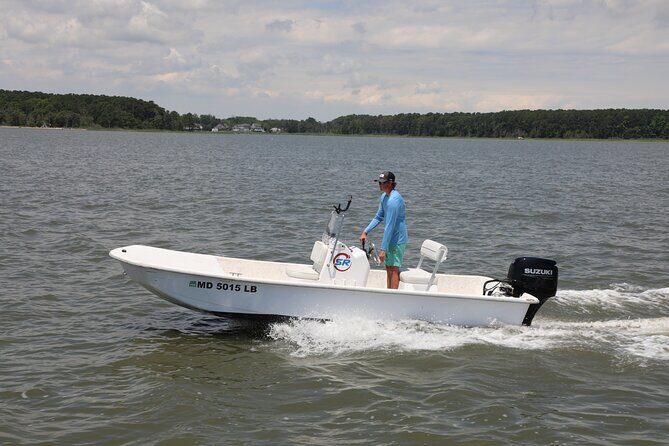4-Hour Fishing Skiff Boat Rental in Dewey Beach, DE - Getting on the Water in Dewey Beach