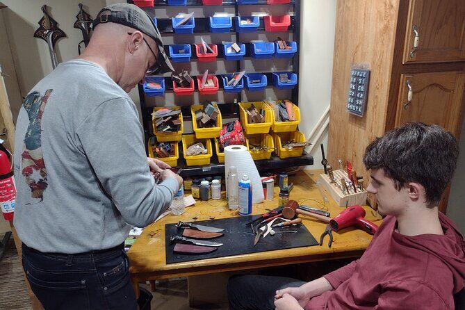 Experience to Forge a Railroad Spike Knife in Ferry Township - Who Will Love This?