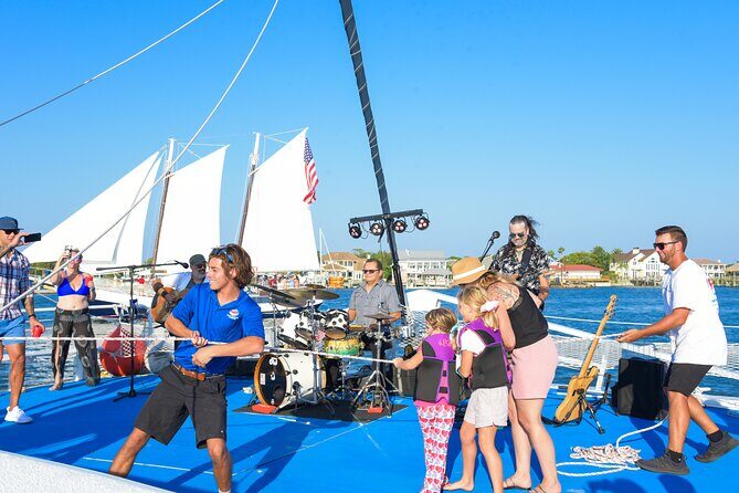 St. Augustine Live Music Sunset Sail and Fireworks July 4th Only - The Experience in Detail