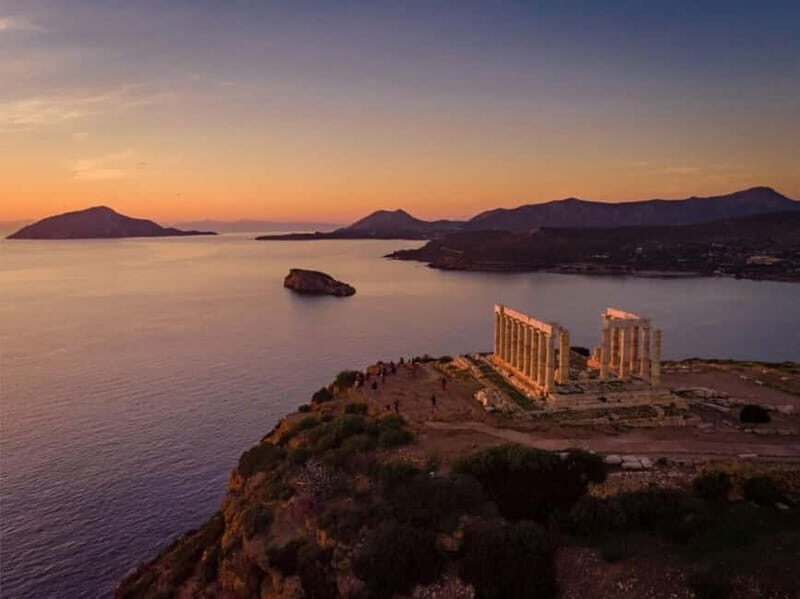 Athens: Cape Sounion Sunset Tour - Visiting Vouliagmeni Lake