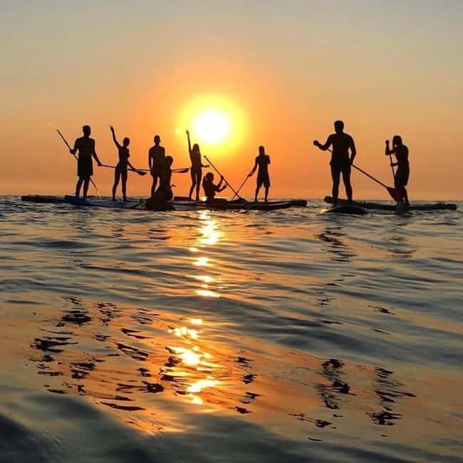 Barcelona: Sunrise or Sunset Paddle Surf with Photos - The Experience in Detail
