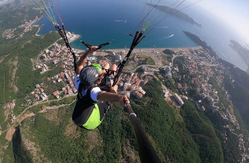 Becici Beach: Tandem Paragliding Flight in Budva Riviera - What’s Included and What’s Not