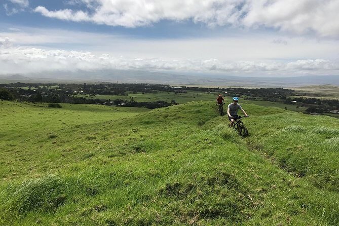 Big Island Mountain Biking on Anna Ranch - The Ride and Scenic Highlights