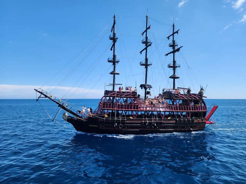 From Antalya: Kemer Pirate Party Boat Trip w/Lunch & Pickup - A Full Breakdown of the Pirate Boat Experience