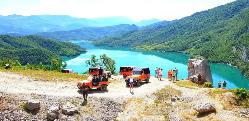 From Tirana: Open-Top 4WD Bovilla Lake Canyon & Gramti Mount - Transportation, Duration, and Cost
