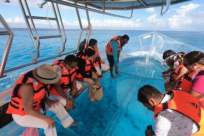 Incredible Transparent Boat Ride in Cancun - Authentic Marine Encounters