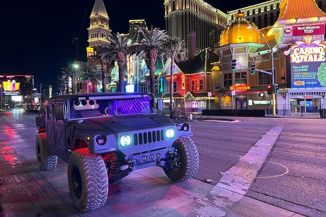 Las Vegas Strip Adventure: Sightseeing Tour in a Military Hummer - The Itinerary: What to Expect on Your Vegas Adventure