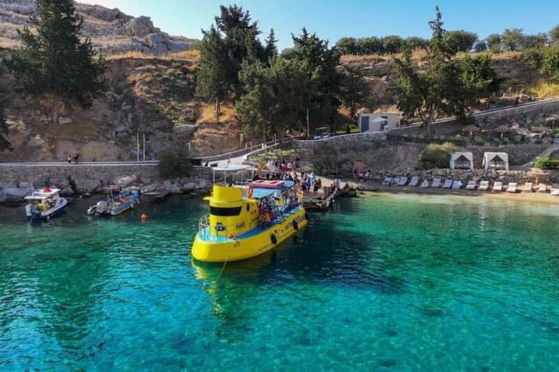 Lindos: 3Hour Hippo Submarine with Swim Stop at Navarone Bay - A Closer Look at the Itinerary