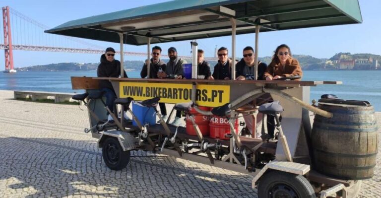 Lisbon: 1-Hour Beer Bike Tour with Draft Beer & Sangria Ride - What You Can Expect from the Tour