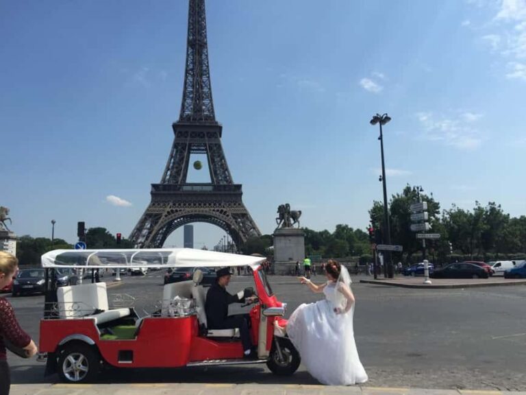 Paris by tuk-tuk: 2-hour Private Tour of Iconic City Landmarks - The Itinerary in Detail
