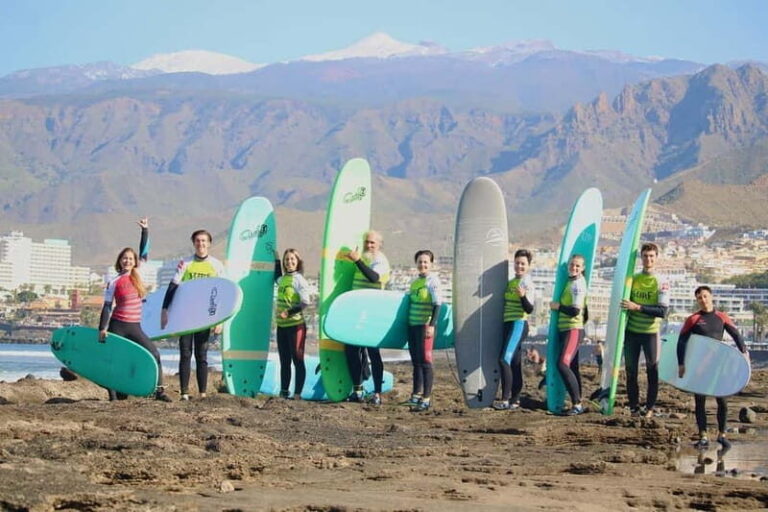 Playa de Las Americas: Surfing Lesson with Photo Analysis - What a 2.5-Hour Surfing Lesson Looks Like