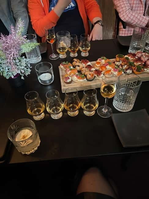 Premium Whiskey Masterclass & Delicious Snacks - The Itinerary in Detail