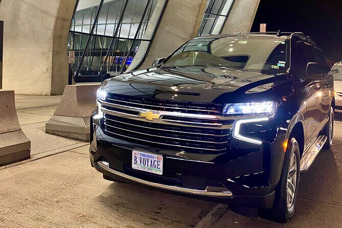 Private Dulles IAD Airport Transfer From or To Washington DC - The Experience Inside the Vehicle