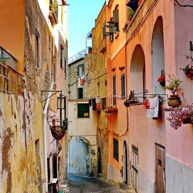 Procida free hydrofoil tour + transfer + typical dessert and coffee - The Itinerary in Detail