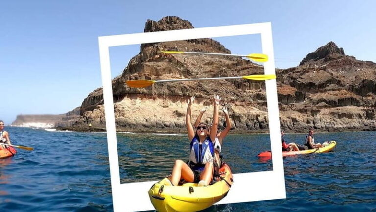 Puerto Mogán: Guided Adventure Kayak Tour in Caves & Snorkel - The Experience Through Reviewers’ Eyes