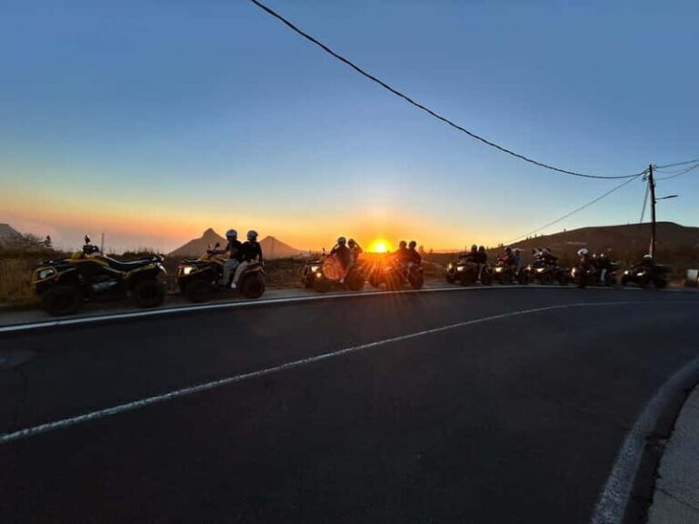 Quad biking at Teide for sunset ONLY DOUBLE QUAD - Practical Details and What to Expect