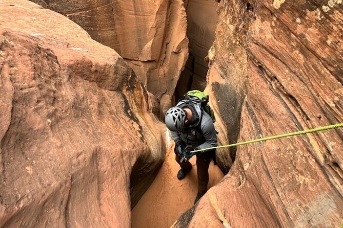 Rappelling through Rock Canyon Near Zion National Park - The Scenery and Photo Opportunities