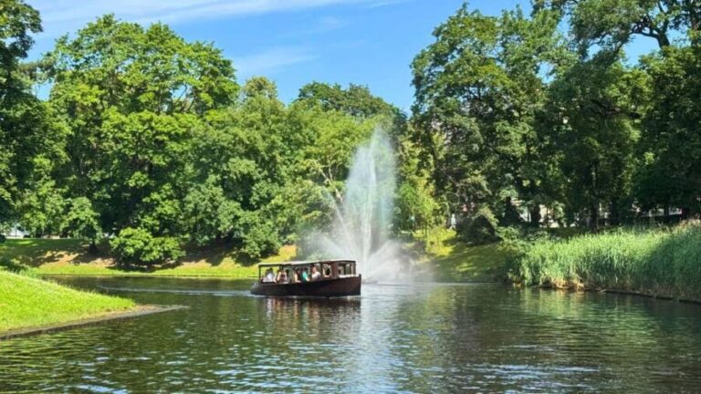 Riga: Canal Boat Tour with Welcome Drink & Audio Guide - Why You’ll Love This Riga Canal Boat Tour