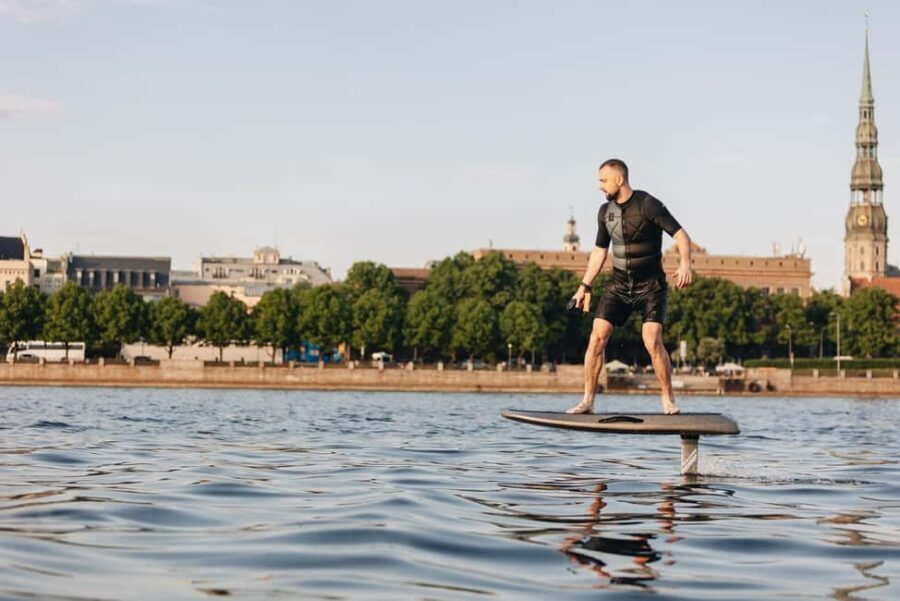 Riga: Electric Efoil Experience with Instructor - The Experience in Detail