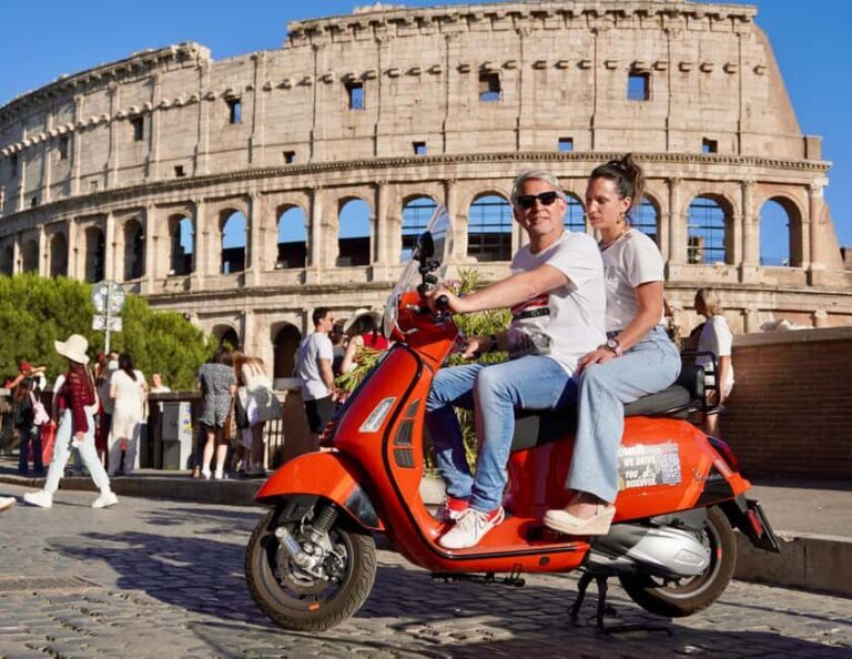 Rome: 1-Hour Vespa Tour as Passenger with Local Driver - What to Expect on the Tour