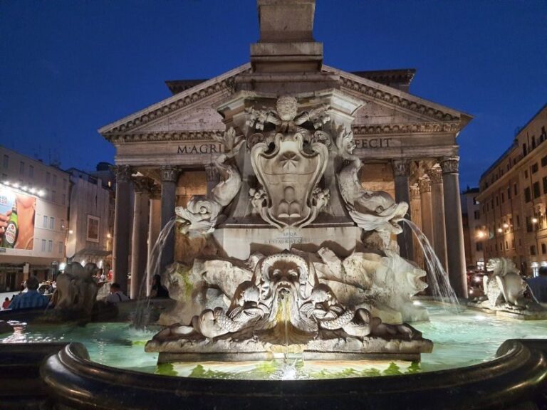 Rome by Night: City Center Lights and Wonders Guided Tour - Why This Tour Offers Great Value  