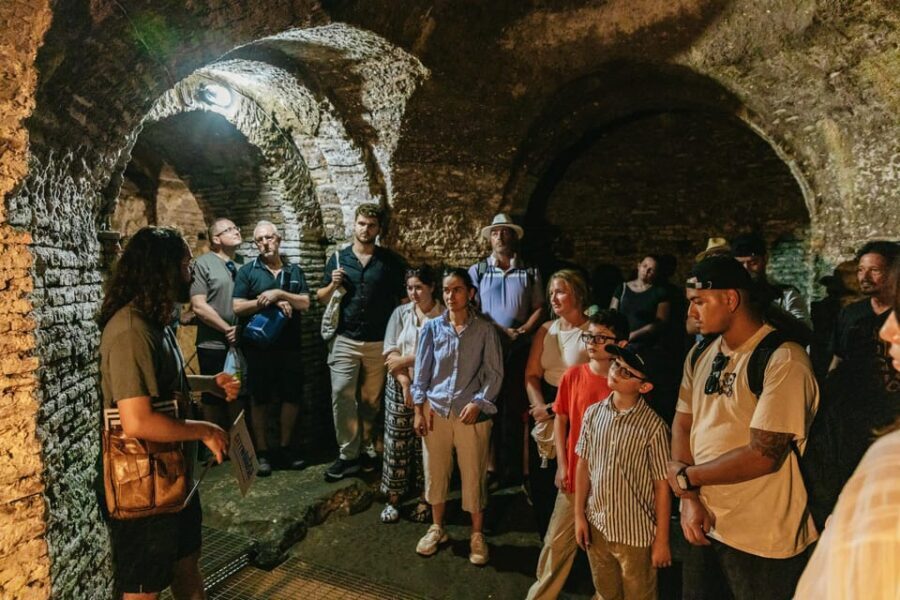 Rome: Crypts and Catacombs Underground Tour with Transfers - Detailed Breakdown of the Itinerary