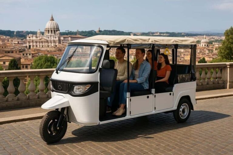Rome: Electric Tuk Tuk (night) withphotography services - Practical Details and What You’ll Love