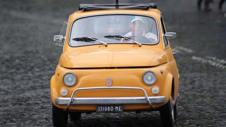 Rome: Fiat Cinquecento Vintage Photography Service - Detailed Breakdown of the Tour Stops