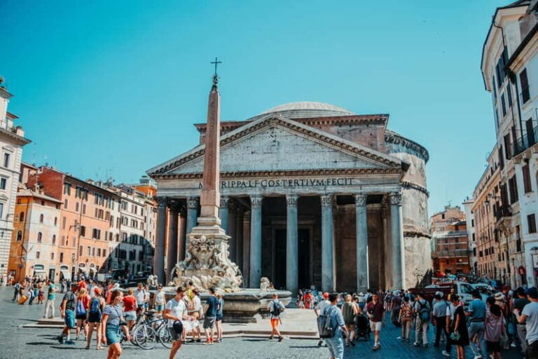 Rome: Pantheon Guided Tour with small group - The Itinerary in Detail