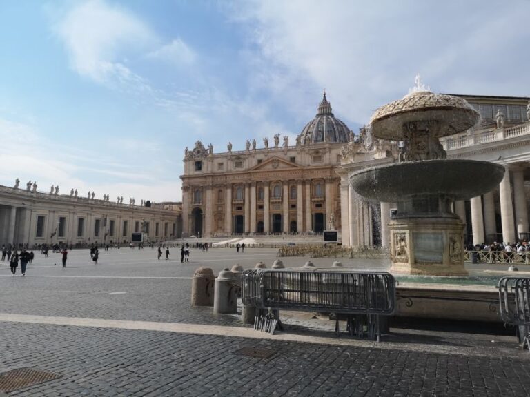 Rome: St. Peter's Basilica with Dome access Guided Tour - Practical Details and Whats Included