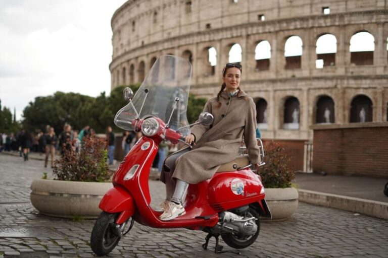 Rome: Vespa Tour with Photo services SmallGroup Highlights - What Makes This Vespa Tour Stand Out?