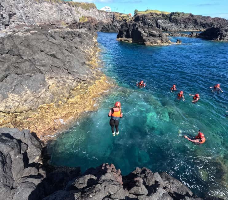 S.Miguel Coasteering Azores - Caloura - The Itinerary: From Land to Sea and Back