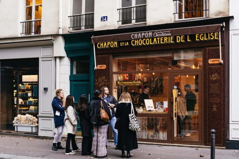Saint-Germain: Gourmet Chocolate & Pastry Walking Food Tour - The First Stop: Debauve & Gallais