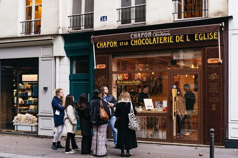 Saint-Germain: Gourmet Chocolate & Pastry Walking Food Tour - The First Stop: Debauve & Gallais