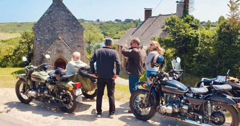 Saint Suliac from Saint Malo in a vintage sidecar with driver - The Itinerary: What to Expect on Your Tour
