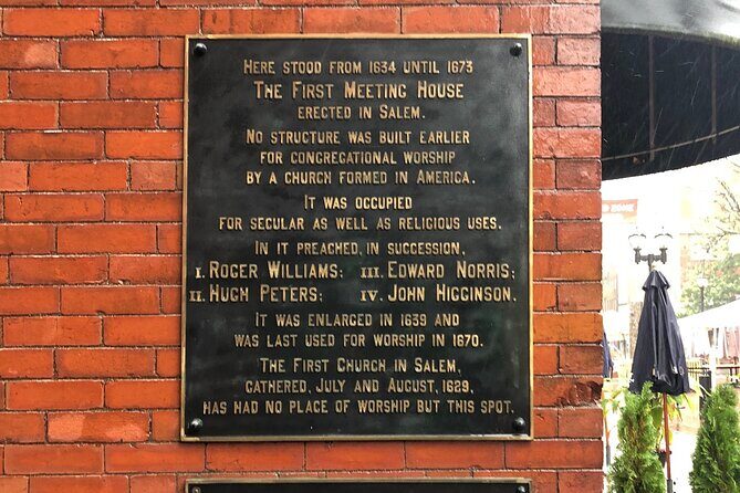 Salem Uncovered: The Salem Witch Trials Tour - Practicalities: What to Expect