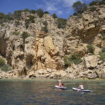 San Antonio: Cala Salada & Cala Gracio Sunset Boat Trip - The Stops in Detail