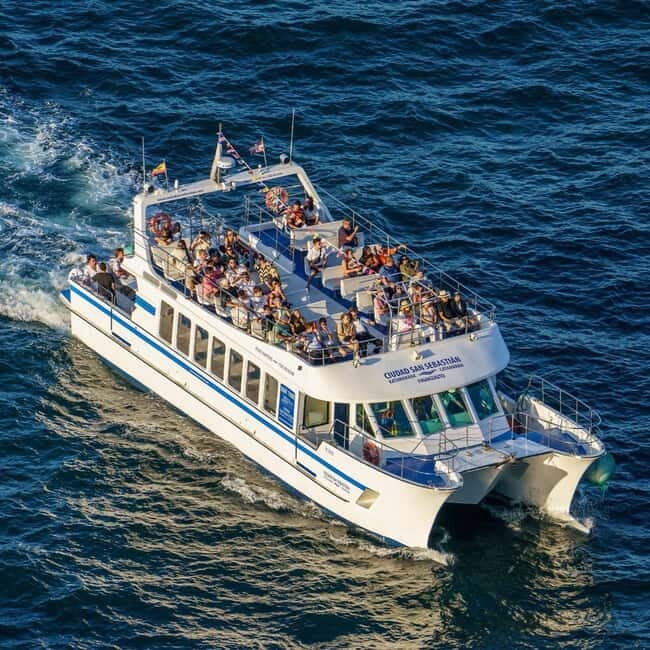 San Sebastián: Sunset from the catamaran in La Concha Bay - Who Would Love This Tour?