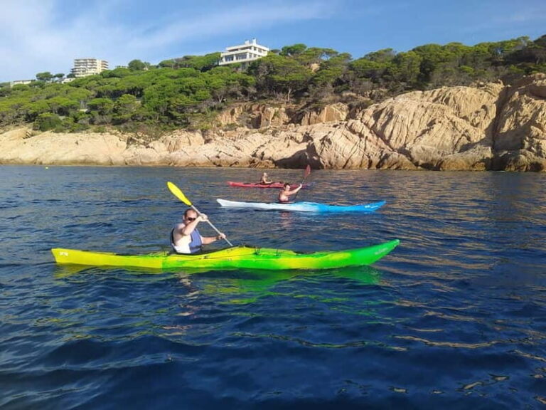 Sant Feliu de Guíxols - Costa Brava: Morning Sea Kayak Tour - The Itinerary: A Closer Look
