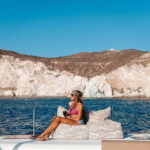 Santorini: Luxury Catamaran Cruise with Lunch, BBQ & Drinks - The Food and Drinks