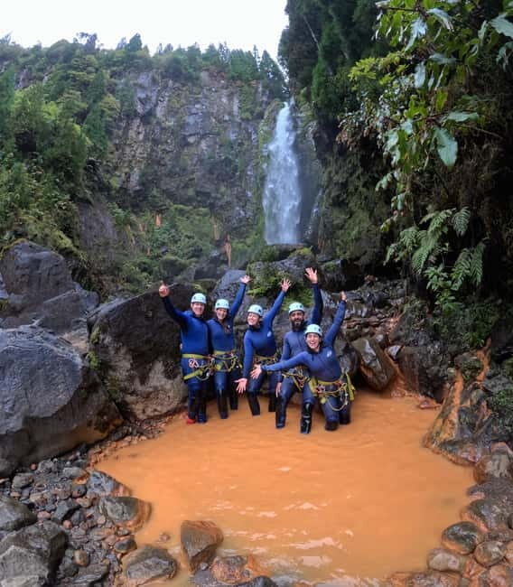 São Miguel, Azores: Ultra AdventurePark Canyoning - The Waterfall Descent: Heart-Pumping and Beautiful