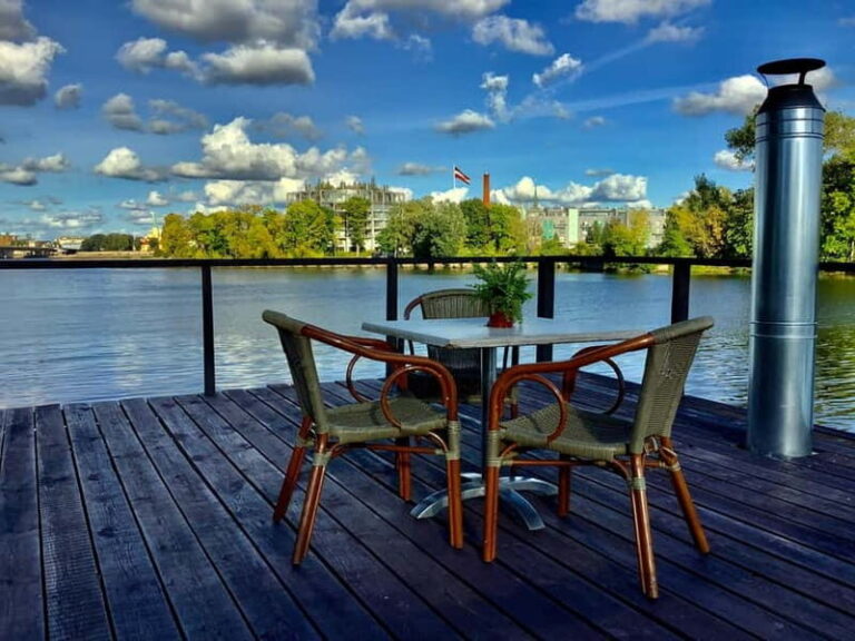 Sauna On The Daugava - The Setting: A Floating Sauna on Latvia’s Iconic Daugava River