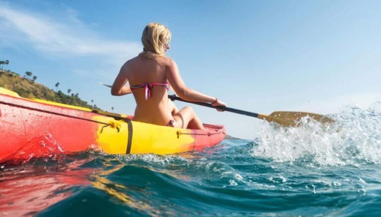 SCALA DEI TURCHI: 1-hour rental 2-seater KAYAK and 1-seater STAND UP PADDLE - The Experience from Start to Finish