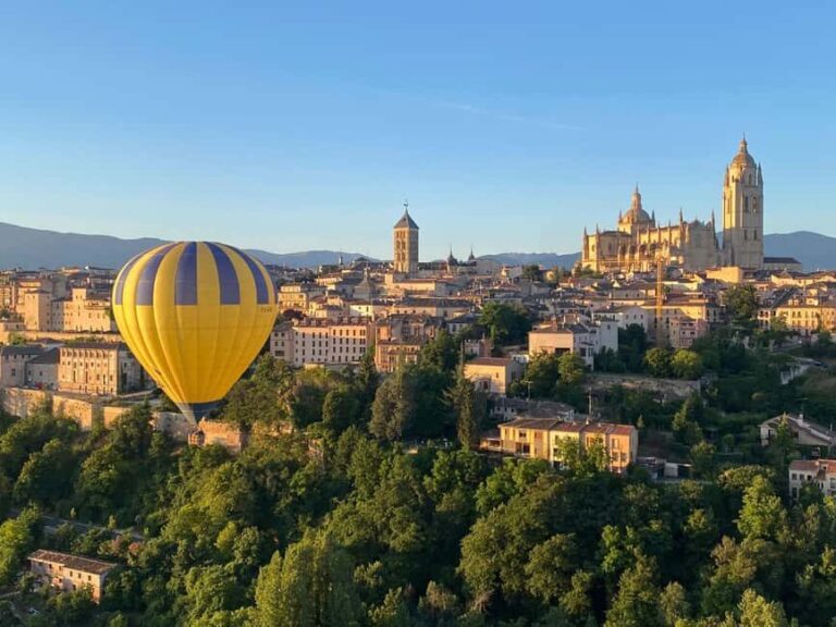 Segovia: Hot-air balloon ride with cava toast - Practical Information and Tips