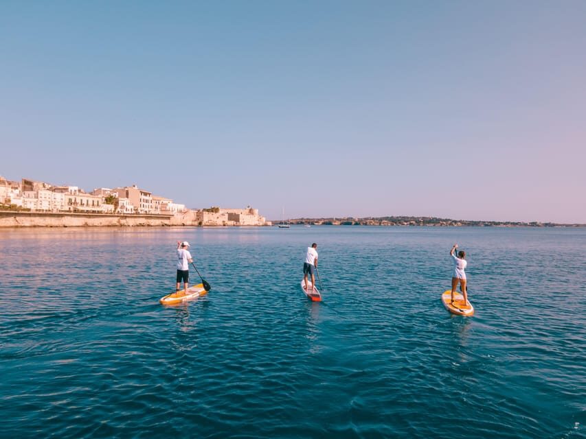 Siracusa: SUP Excursion between the caves and Ortigia - Exploring Ortigia and Syracuse Landmarks
