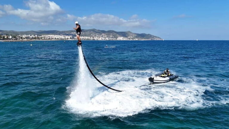 Sitges Flyboard Experience: Adrenaline on the Water - The Experience Itself: What to Expect