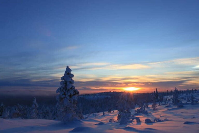Snowshoe up a Mountain - An Impressive Arctic Adventure in Norrbotten