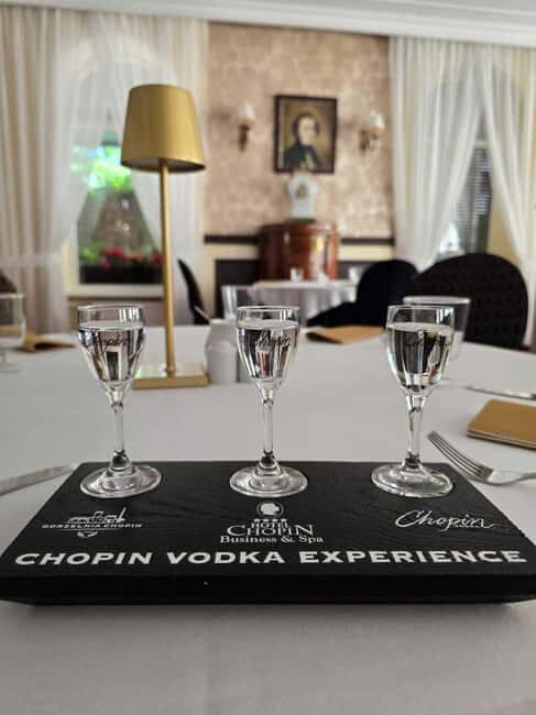 Sochaczew: Vodka, Liqueur, or Tincture Tasting Experience - Discovering the Tasting Experience at Hotel Chopin