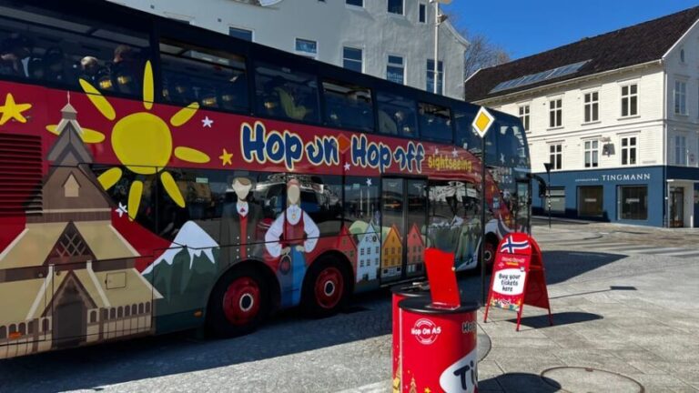 Stavanger: 24-Hour Hop-On Hop-Off Bus Pass GrayLine - Breakdown of the Route and Stops