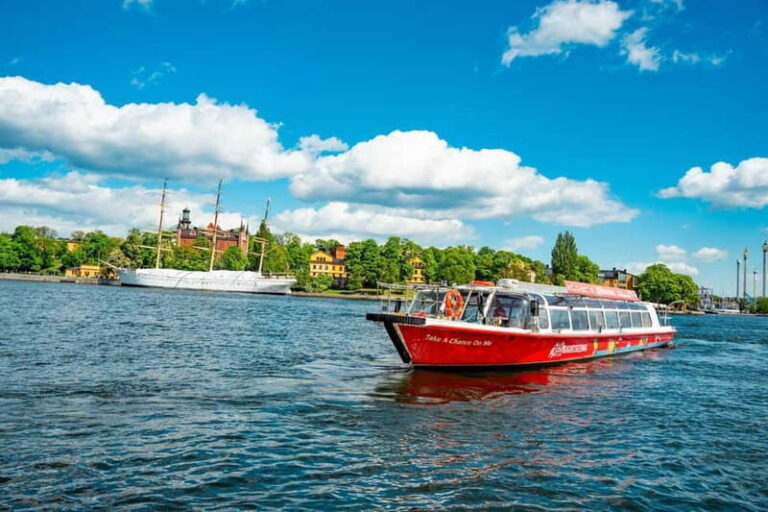 Stockholm: City Cruise with Fresh Pizza - The Itinerary & Highlights